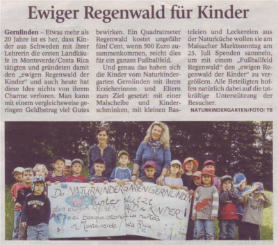 Ewiger Regenwald für Kinder Ewiger Regenwald für Kinder